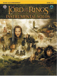 Lord of the Rings Instrumental Solos (noty, klavírní doprovod) (+audio)