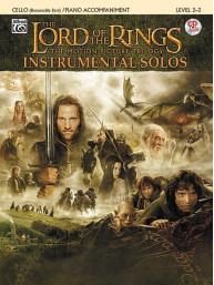 Lord of the Rings Instrumental Solos (noty na violoncello) (+audio)