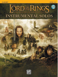 Lord of the Rings Instrumental Solos (noty na klarinet) (+audio)