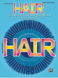 Hair (noty na klavír, zpěv, akordy)