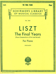 Franz Liszt: Final Years (noty na klavír)
