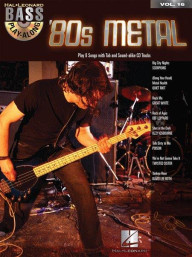 Bass Play-Along 16: 80s Metal (noty, tabulatury na baskytaru) (+audio)