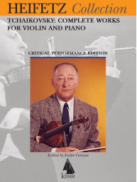 Čajkovskij / Tchaikovsky Complete Works (noty na housle, klavír)
