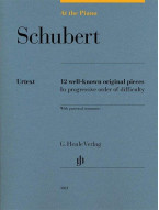 At The Piano: Schubert (noty na klavír)