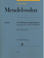 At The Piano: Mendelssohn (noty na klavír)