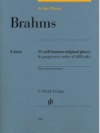 At The Piano: Brahms (noty na klavír)