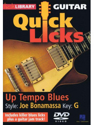 Up Tempo Blues: Quick Licks - Joe Bonamassa (video škola hry na kytaru)