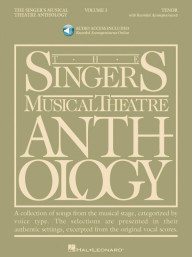 Singer's Musical Theatre Anthology 3 (noty na klavír, zpěv tenor) (+audio)