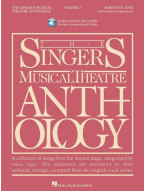Singer's Musical Theatre Anthology 3 (noty na klavír, zpěv baryton, bas) (+audio)