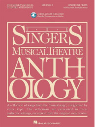 Singer's Musical Theatre Anthology 3 (noty na klavír, zpěv baryton, bas) (+audio)