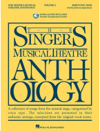 Singer's Musical Theatre Anthology 2 (noty na klavír, zpěv baryton, bass) (+audio)