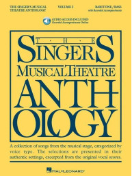 Singer's Musical Theatre Anthology 2 (noty na klavír, zpěv baryton, bass) (+audio)