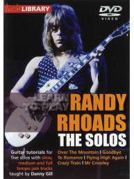 Learn To Play Randy Rhoads - The Solos (video škola hry na kytaru)