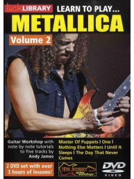 Learn to Play Metallica 2 (video škola hry na kytaru)