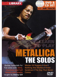 Learn To Play Metallica - The Solos (video škola hry na kytaru)