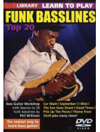 Learn To Play Funk Basslines - Top 20 (video škola hry na baskytaru)