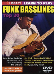 Learn To Play Funk Basslines - Top 20 (video škola hry na baskytaru)