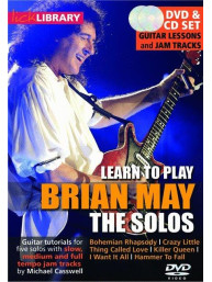Learn To Play Brian May - The Solos (video škola hry na kytaru)