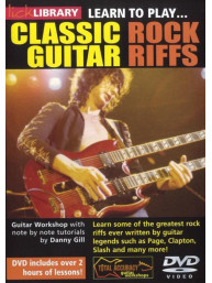 20 Classic Rock Riffs (video škola hry na kytaru)