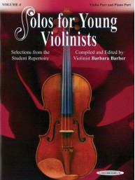 Solos for Young Violinists 4 (noty na housle, klavír)