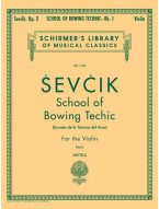 Otakar Ševčík: School of Bowing Technics, Op. 2, Book 1 (noty na housle)