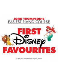 John Thompson's Easiest Piano Course: First Disney Favourites (noty na klavír)