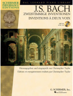 J.S. Bach: Two-Part Inventions (noty na klavír) (+audio)