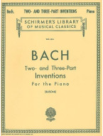J.S. Bach: Two And Three Part Inventions (noty na klavír)