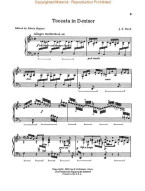 J.S. Bach: Toccatas For Piano (noty na klavír)