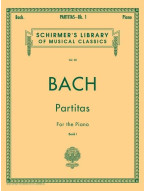 J.S. Bach: Partitas Book 1 (noty na klavír)