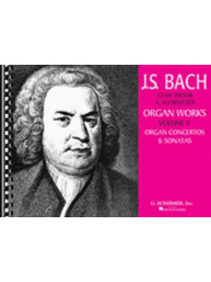 J.S. Bach: Organ Works 5 - Concertos and Sonatas (noty na varhany)