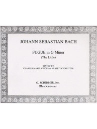 J.S. Bach: Little Fugue In G Minor For Organ (noty na varhany)