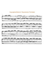 J.S. Bach: Little Fugue In G Minor For Organ (noty na varhany)