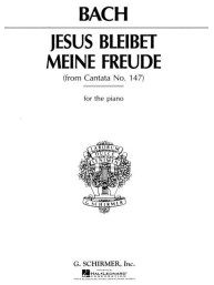 J.S. Bach: Jesu Joy Of Man's Desiring (noty na klavír)