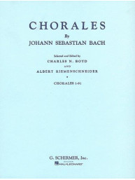 J.S. Bach: Chorales 1-91, Open Score (noty na klavír, zpěv)