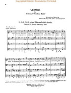 J.S. Bach: Chorales 1-91, Open Score (noty na klavír, zpěv)