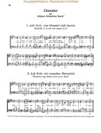 J.S. Bach: Chorales 1-91, Open Score (noty na klavír, zpěv)