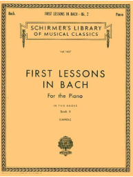 J.S. Bach: First Lessons In Bach 2 (noty na klavír)