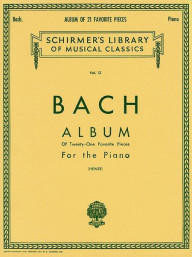 J.S. Bach: Album (noty na klavír)