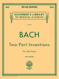 J.S. Bach: 15 Two-Part Inventions (noty na klavír)