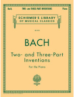 J.S. Bach: 15 Two And Three-Part Inventions - Mason (noty na klavír)