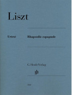 Franz Liszt: Rhapsodie espagnole (noty na klavír)