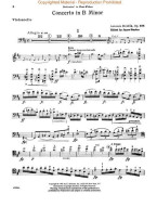 Antonín Dvořák: Cello Concerto In B Minor (noty na violoncello, klavír)