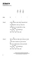 4 Chord Ukulele Songbook (akordy, texty písní)