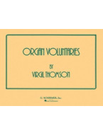 Virgil Thomson: Organ Voluntaries (noty na varhany)