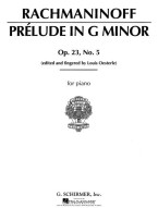 Rachmaninov: Prelude In G Minor Op.23 No.5 (noty na klavír)