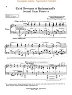Rachmaninov: Concerto No. 2-3rd Movement (noty na klavír)