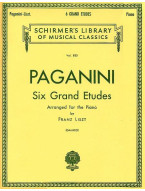 Paganini / Liszt: : 6 Grand Etudes (noty na klavír)