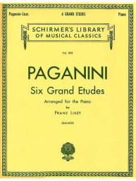 Paganini / Liszt: : 6 Grand Etudes (noty na klavír)