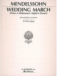 Mendelssohn: Wedding March (noty na varhany)